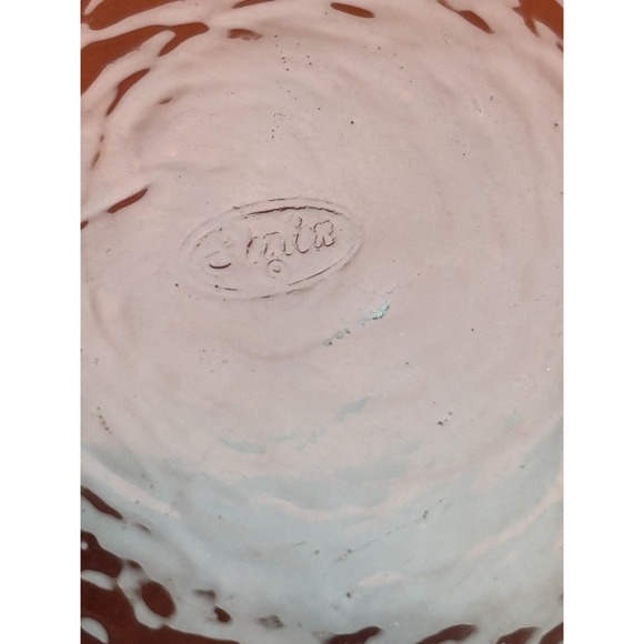 Fenton Art Glass Country Cranberry Vase Ruffled Edge Handcrafted with gold - Picture 10 of 15